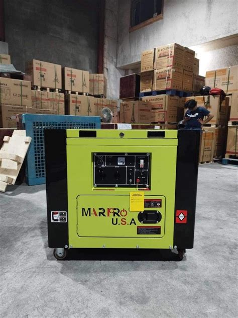 MARPRO USA SILENT DIESEL GENERATOR 12KVA (ATS .